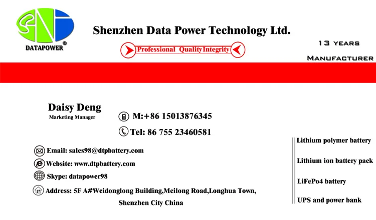 Consumer Electronics battery dtp603060 1200mah rechargeable li polymer battery 3.7v lithium battery manufacturer