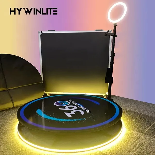 led ring lights photo booth 360 photobooth video camera portable 360 photo booth for party good ms 360 degree photo booth