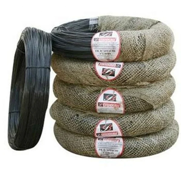 Black Binding Annealed iron Wire 1.5mm 1.6mm 2.5mm  3.2mm 3.6mm Black Annealed Tie Wire With factory Low Price