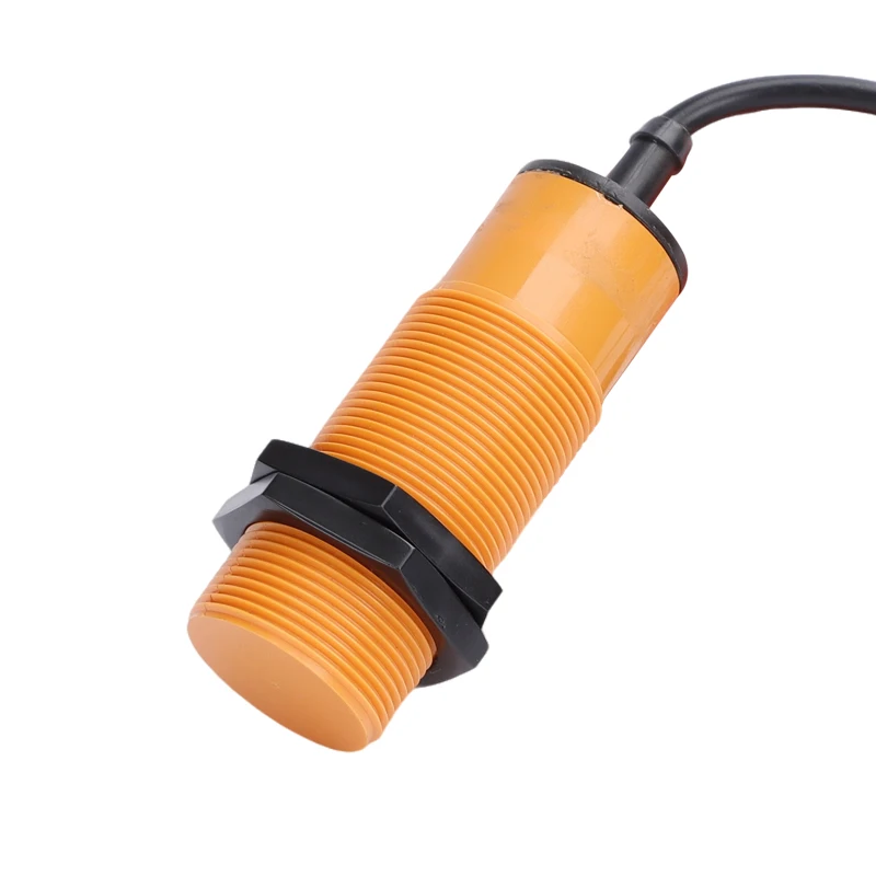 M30 Capacitive Water Level Sensor can detect non-metallic materials such as plastic, glass, wood, feed, grain and liquid