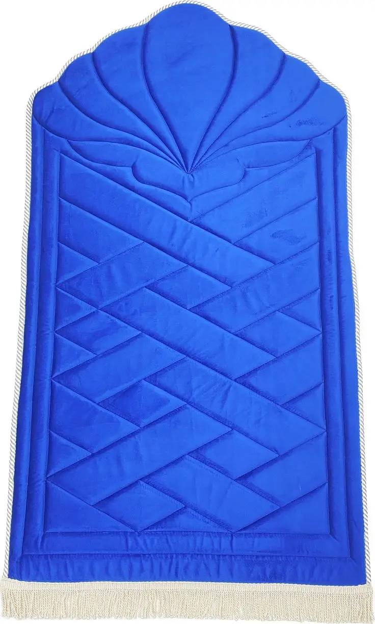 anti slip muslim velvet prayer rug memory foam flannel prayer rug with sponge