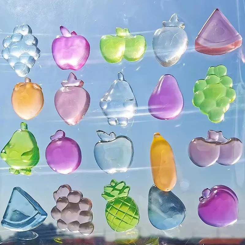 Hot Sale Creative Fruit Ice Cubes Cat Claw Squeeze Toys Soft Decompression Squishy Toys Slow Rebound Squishes Toys For Children