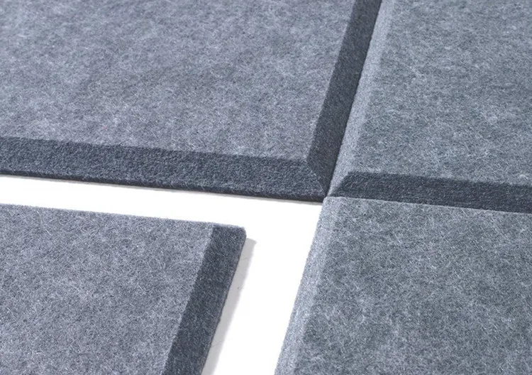 Sound Absorber Panels Sound Proof Padding polyester fiber Acoustic Treatment wall Panels