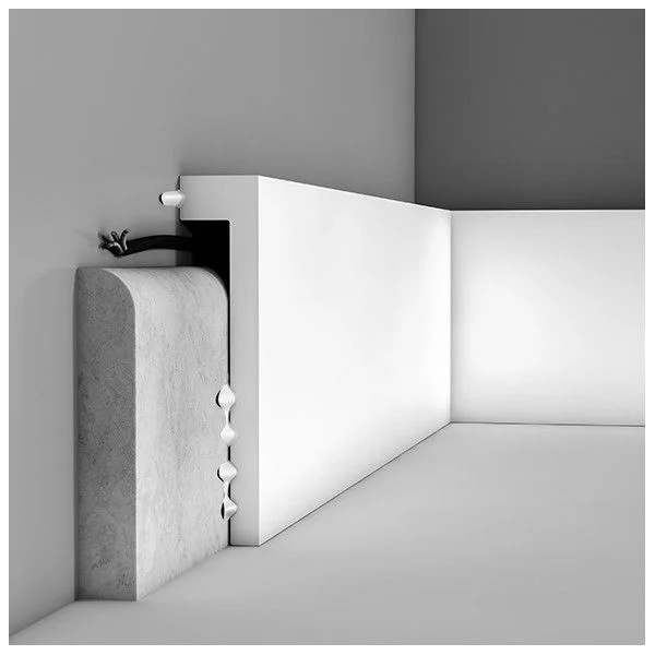 
Hot Sell Factory Wholesale Easy Clean Skirting Board Moulding 