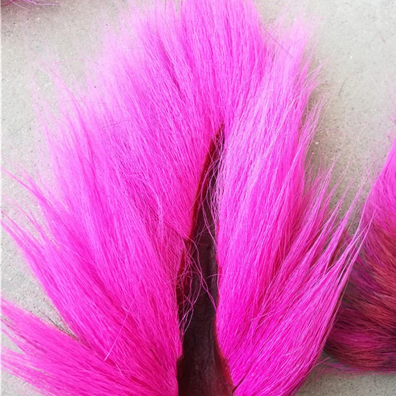 2021 China Fur Manufacturers Wholesale Deer Tail Hair Tied Fish Hook Sea Fishing Bait U.S.