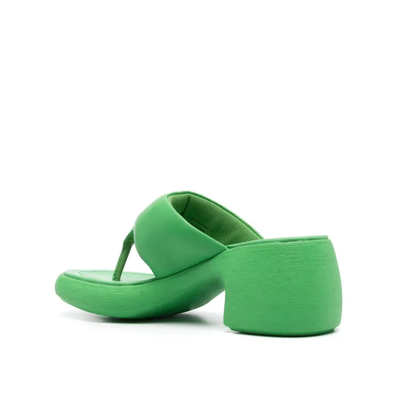 2024 Summer New Unisex Flat EVA Slippers Black White Flip Flops Thick Sole Heeled Sandals Casual Slides Platform Mules Women