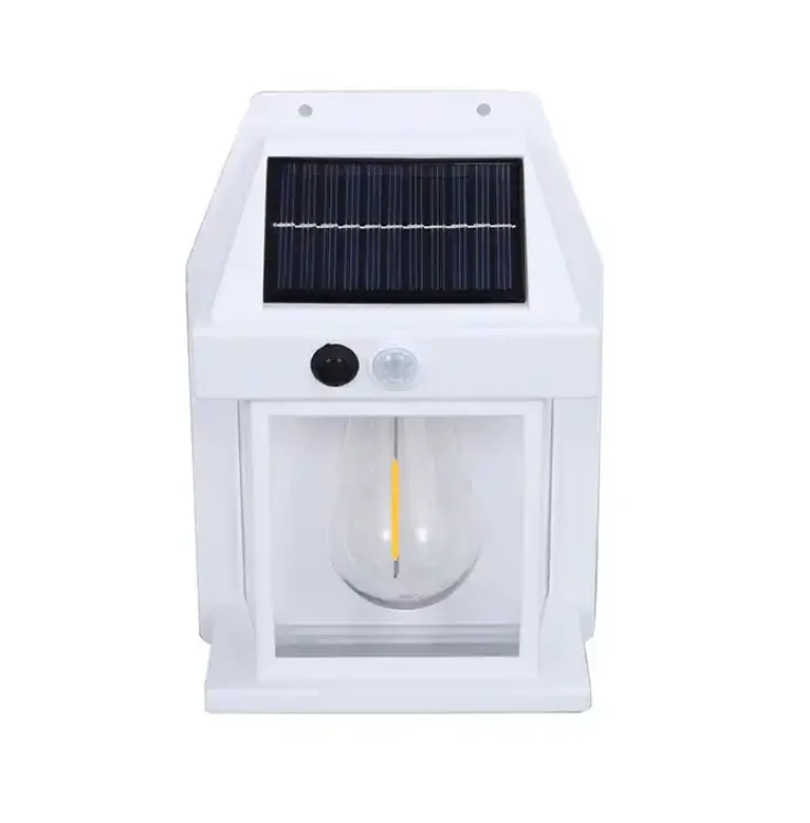 Outdoor Solar lights Tungsten Dimming Wall Lamp Courtyard Waterproof Induction Lamp Garden Night Lamp Lighting