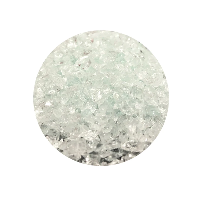 
Clear crushed glass sand transparent glass sand 