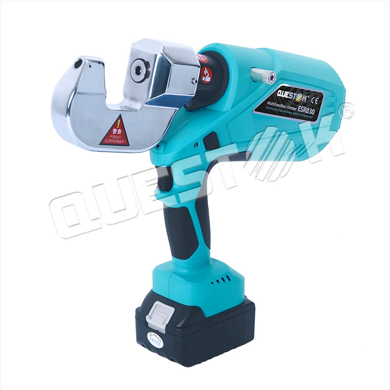 Hand held pressure adjustable SPR rivet gun
