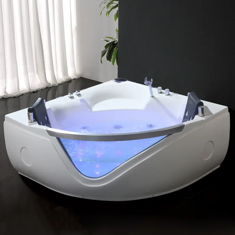 6028 Economic 2 person with faucet bath spa bathtub apartment bathroom