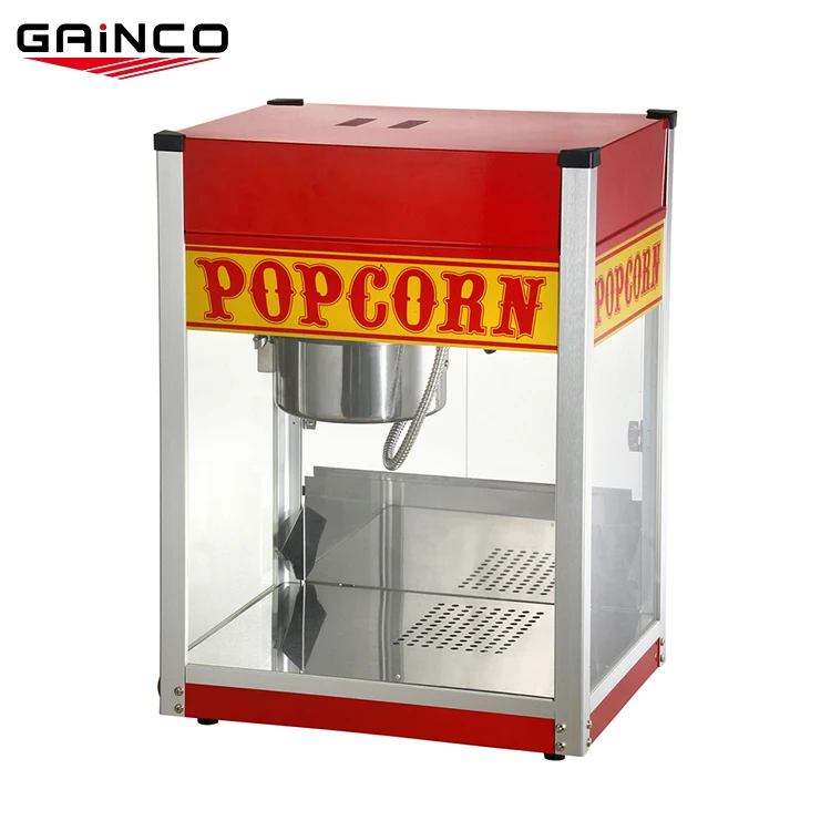 1.5KW Commercial restaurant caramel flavored sweet big popcorn snack machine