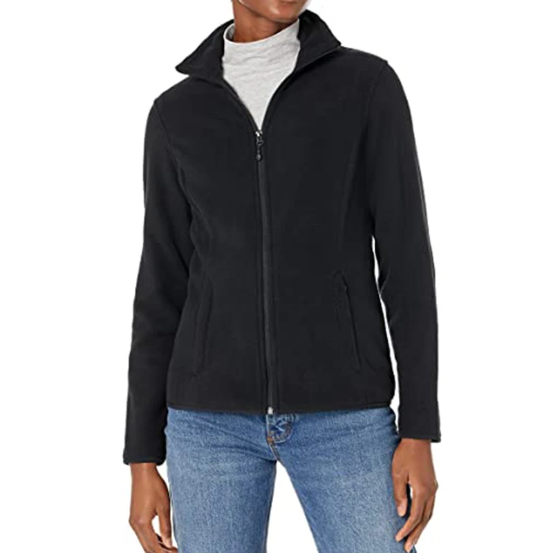 Wholesale New Fashion Knit Cardigans Fur Embroidery Or 3D Puff Printing Coats Big Pocket Fitness Winter For Woman