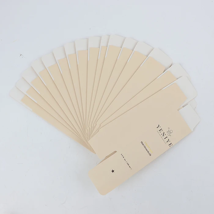 Custom paper cosmetic boxes packaging coated paper packing boxes for nutritive skin care product