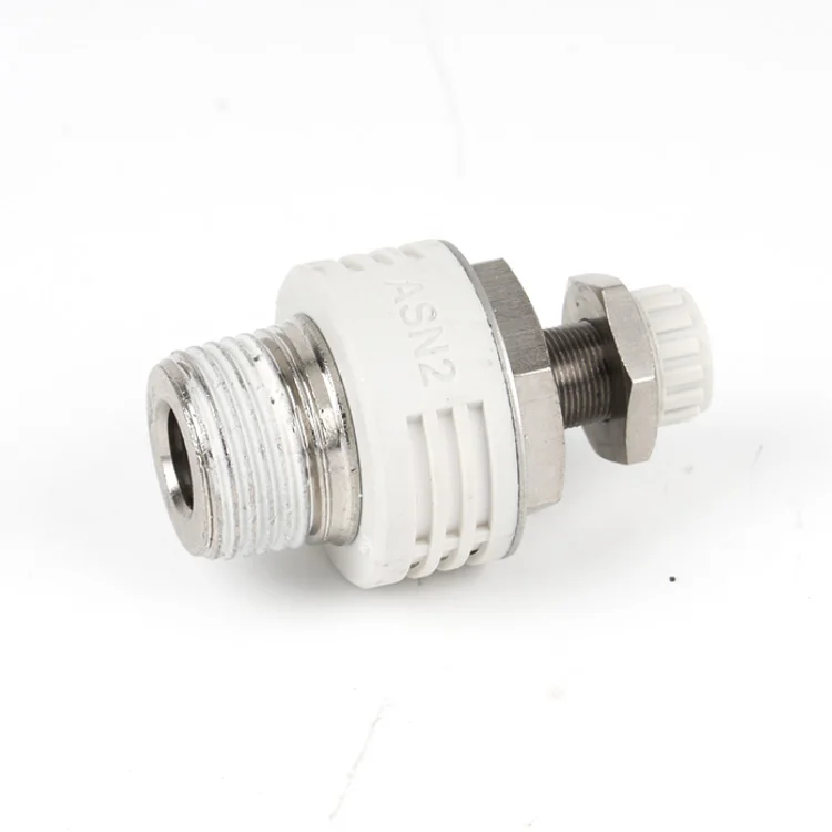 SMC type high quality exhaust throttle valve adjustable silencer ASN-M5-01-02-03-04 plastic silencer