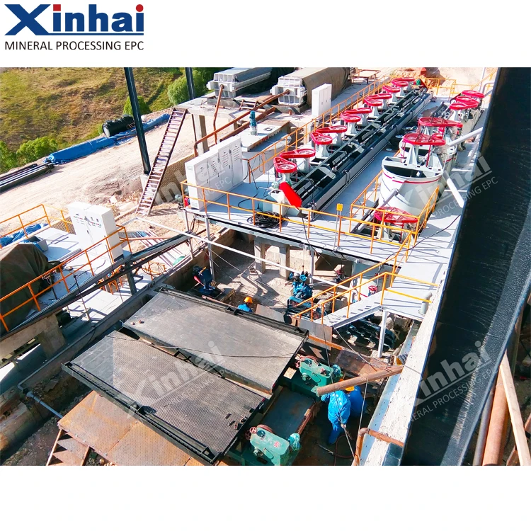 Lead Zinc Flotation Cell/Copper Ore Mineral Processing Production Line/Copper Flotation Plant
