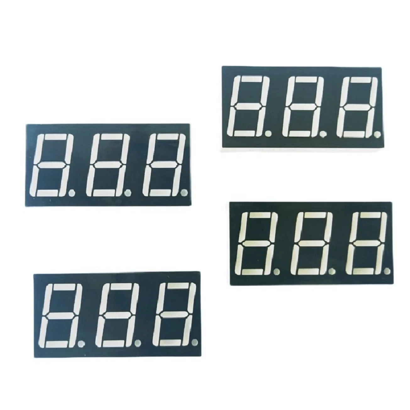 Factory Customized 0.56 inch 3 digit 7 segment common anode red digital timer with led display