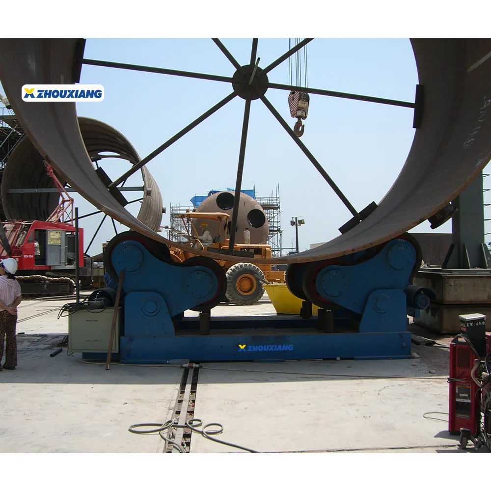 100t Pipe Multifunction Welding Tank Rotator Turning Rolls For Oil Tank Wind Tower