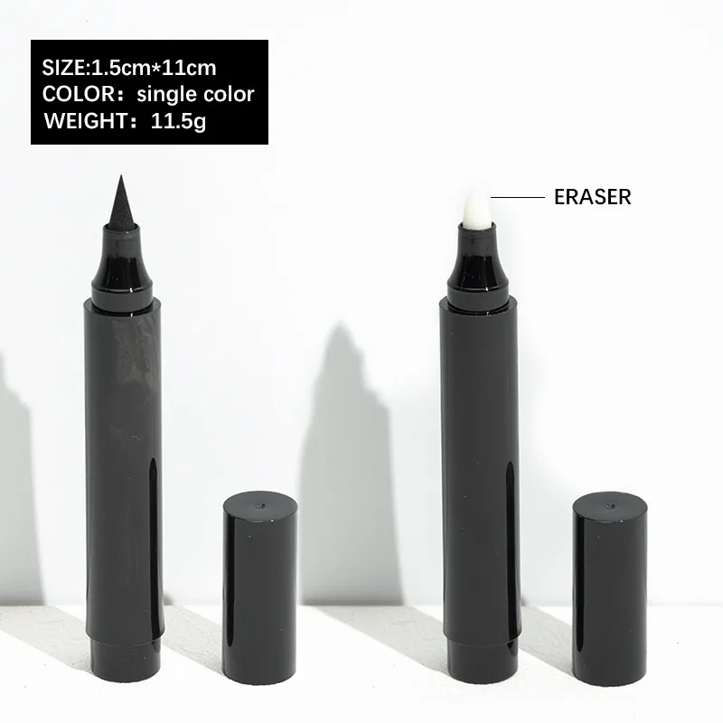 Oil Free Felt Tip Liquid Eyeliner For Eyelash Extension Wholesale Lasting Waterproof Eraser Eyeliner