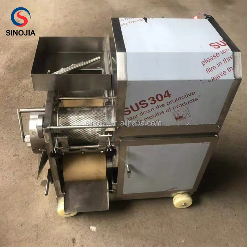 Full Automatic  Fish Deboning Machine / Fish Meat Bone Separator Machine