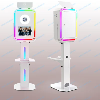 Chimee Camera photobooth dslr iPad photo booth Surface Pro wedding photo booth for sale selfie kiosk with flashlight