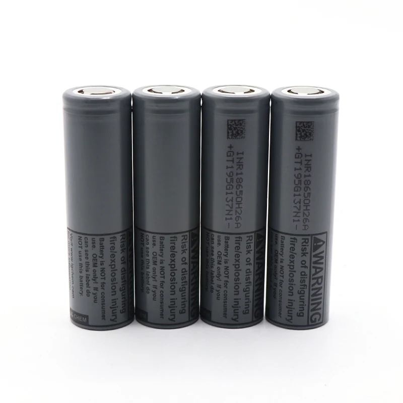 30A High Rate 10C Batteries Cylindrical Li Ion Cell 18650 3.7V 2600mAh Battery For Reconditioning Power Tool Batteries