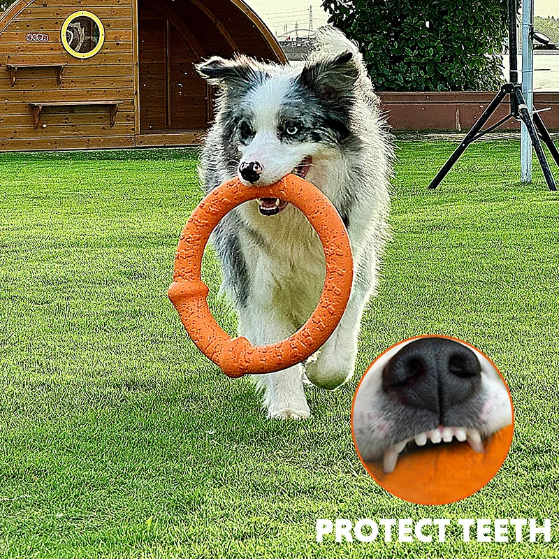 LaRoo 2024 new design pet products Dog toys durable Chew Tooth Cleaning EVA Dog Toy Ball Interactive large Dog Chew pet supplies