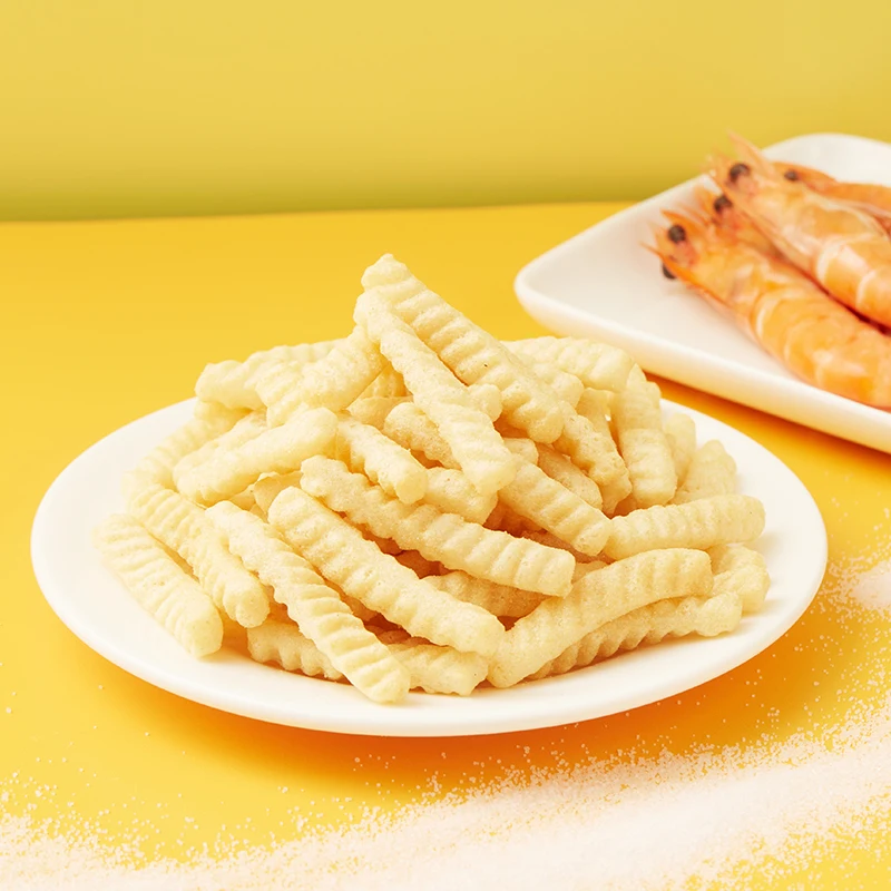 Baixiang Delicious Seafood Shrimp Flavor Biscuit Wholesale Fried Snack Delicious Snack