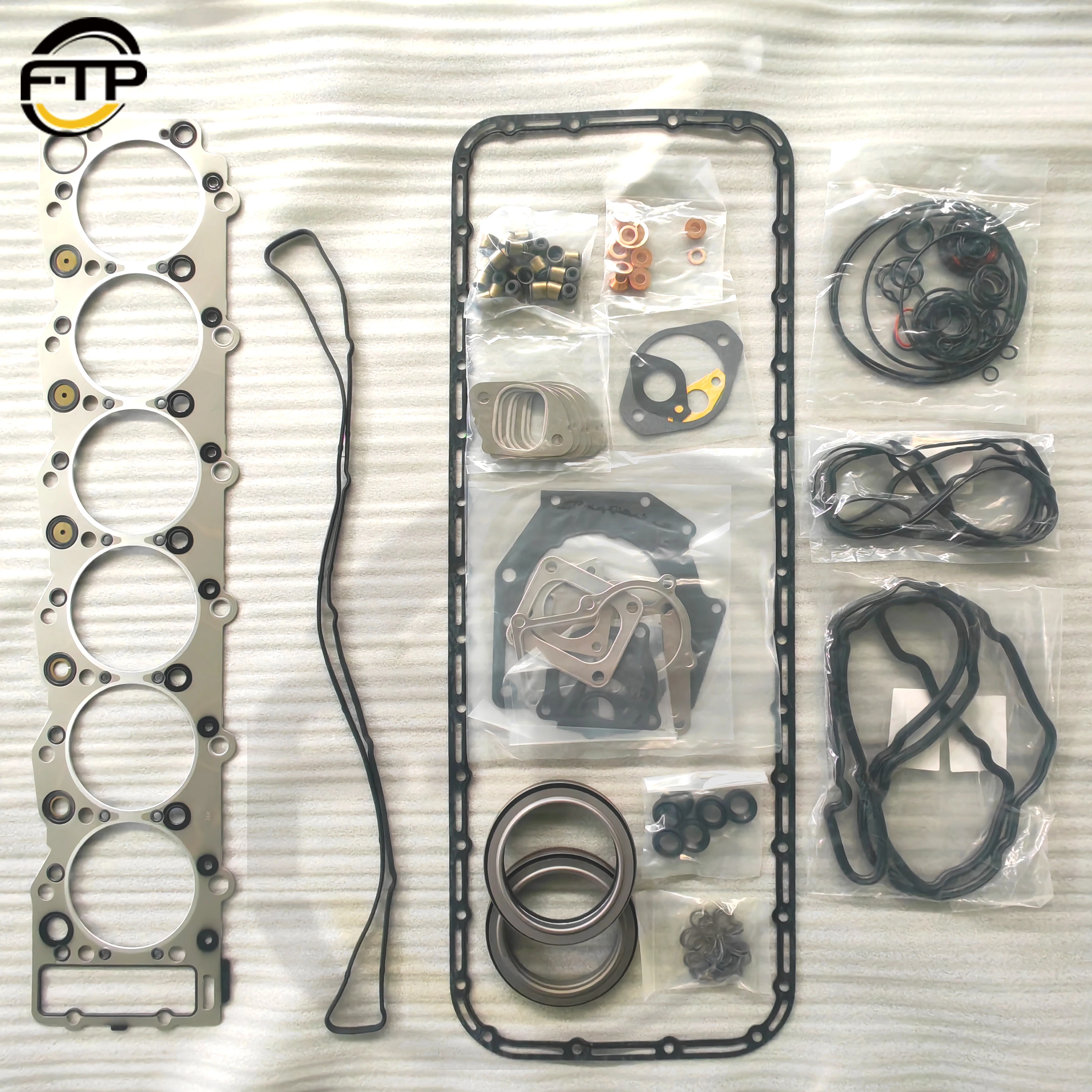 Wholesale 6HK1 engine full gasket kit 1-87812982-0 overhaul gasket kit for ISUZU engine