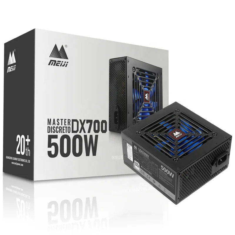 High Quality 500W 85Plus Computer Power Supply PSU Desktop ATX Power Supply With Fan Custom OEM Case