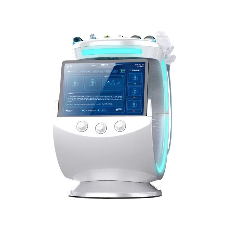 Oxygen jet aqua peel ice blue System Hydra H2O2 MD Skin Deep Cleaning Machine diamond dermabrasion