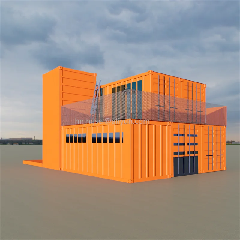 Yellow shipping container home apartments prefab modular houses 3 bedroom earthquake proof cheap living live prefabricadas house