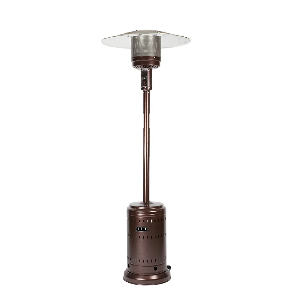  Modern design energy saving portable outdoor patio heater freestanding umbrella flame