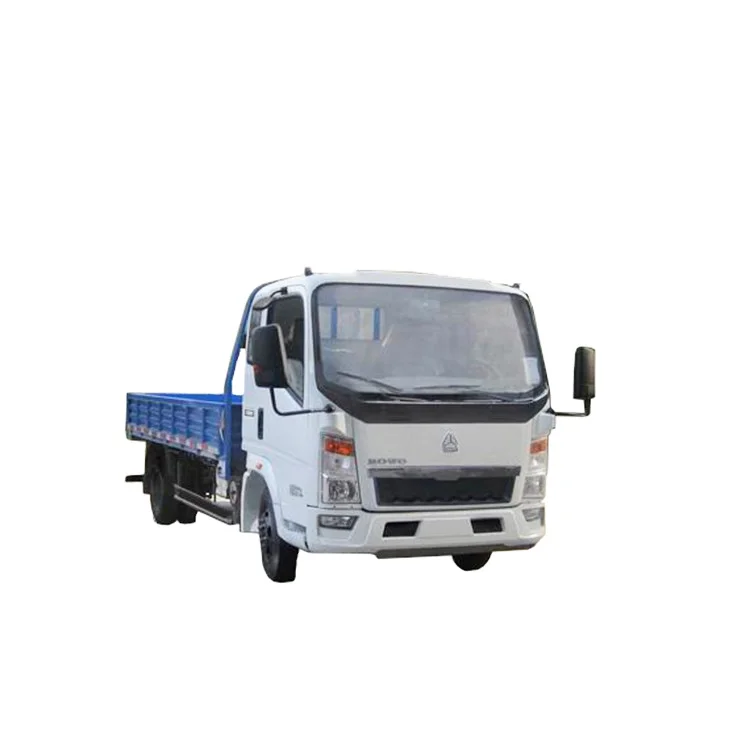 Sinotruk howo 4x2 light cargo truck automatic  light duty trucks left hand drive sale price