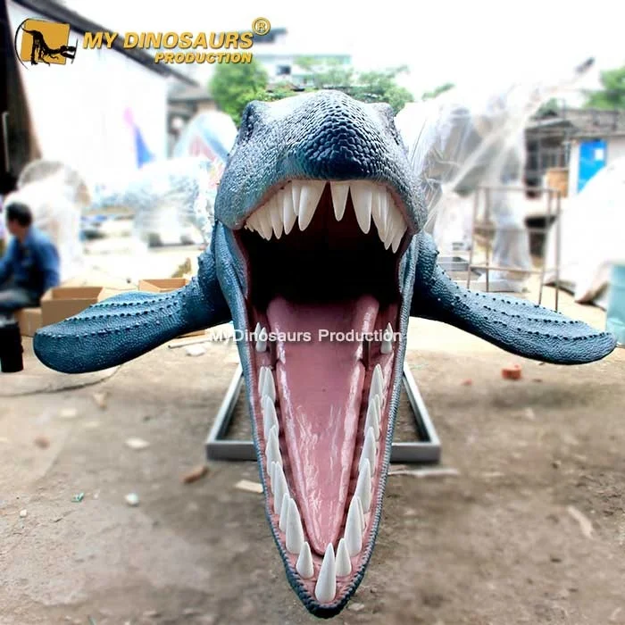 MYDINO Mosasaurus Vivid Animatronic Simulation Dinosaur Model