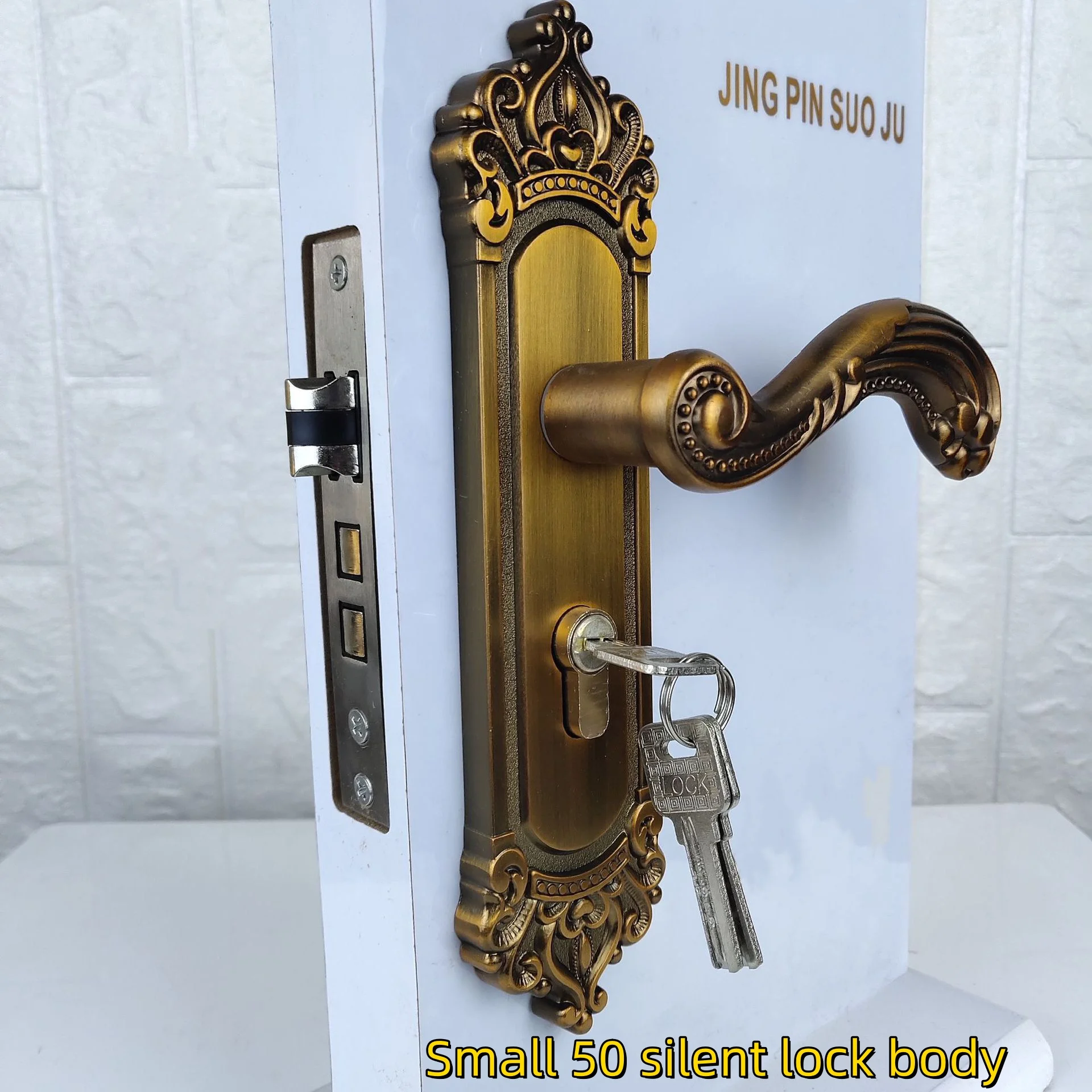 China Factory Good Door Handle Quality Simple but Very Beautiful Antique Iron Door Handle