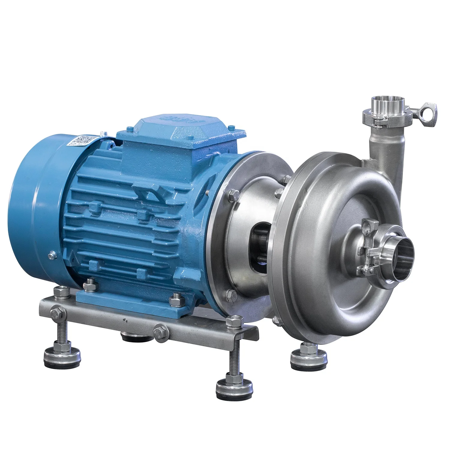 3HP 2.2KW Stainless Steel Centrifugal Pump with Motor and Transporting Liquid without Explosion-proof