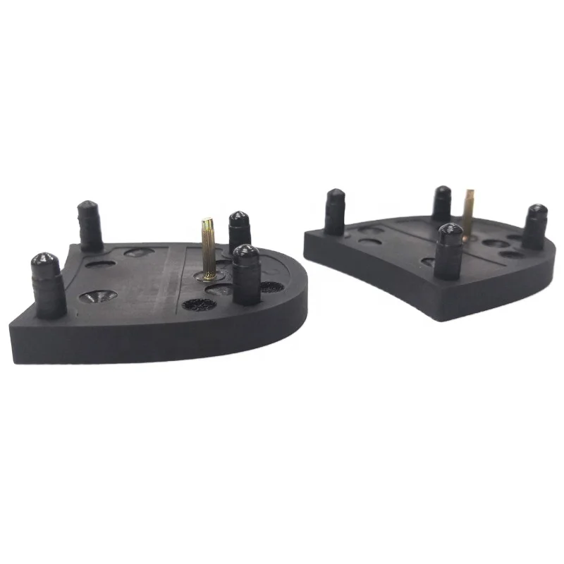 Black Ladies Shoe Making Soles Shoe Heel Caps High Heel Sole Rubber Heel Tips