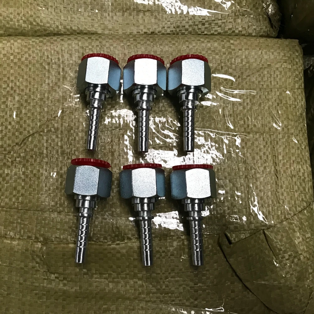 custom steel hydraulic male couplers custom metal hardware hose fittings connectors