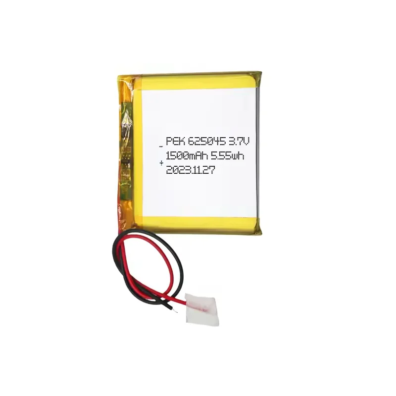 PEK625045 3.7v 1500mAh Rechargeable Lithium ion Polymer battery Lipo Battery Eco-friendly Bluetooth Tracker Battery