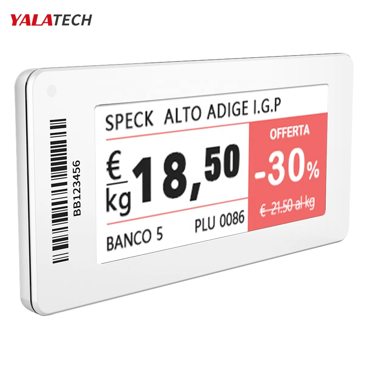 YalaTech esl Electronic Label Shelf Digital Price Tags Label Digital Esl Price Tag System