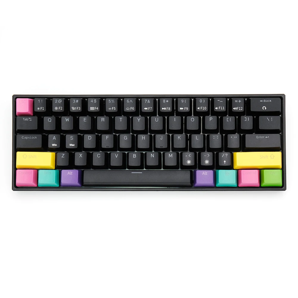 Velocifire Multi Color Oem Mechanical Keyboard PBT Keycaps Set