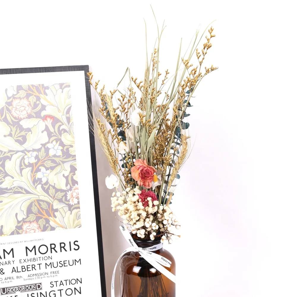 Wholesale price rose bouquet gift for girls centerpieces for wedding table dried flower bouquet