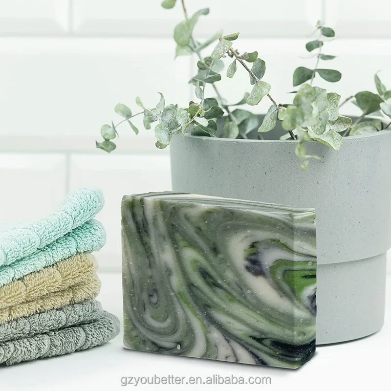 Soap Bar  Body Soap Gift Sets for Men Handmade Organic Bar Soap Box Exfoliating Natural Man