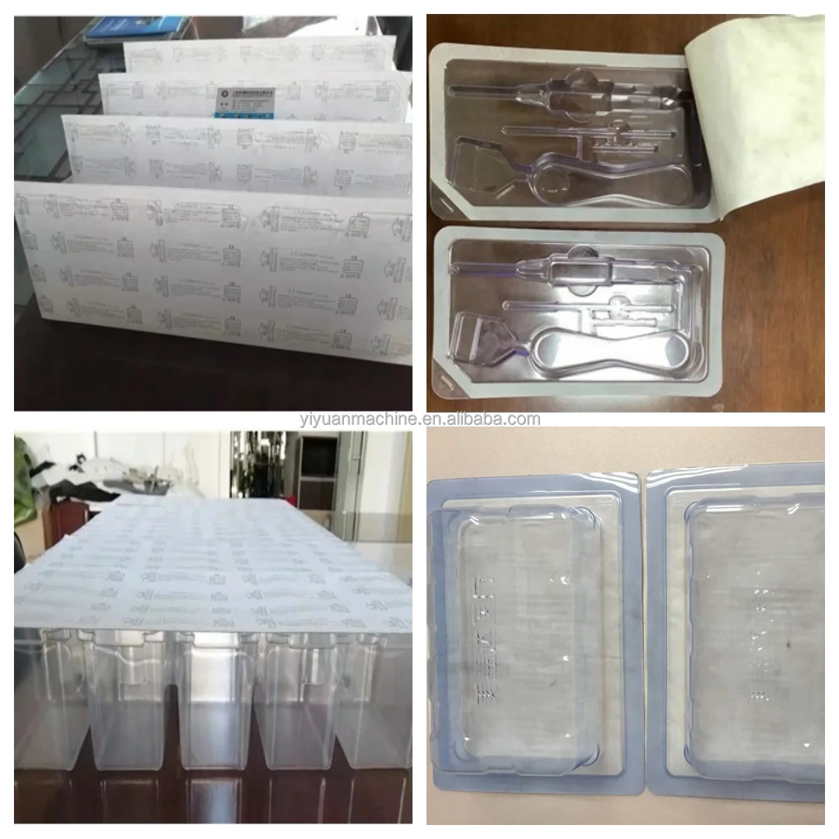 GMP Aseptic Room Sterile Blister Thermo Sealer Automatic Medical Tray and Tyvek Paper Sealing Machine