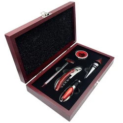 High quality Present Accessories Wooden Gift Set Wine