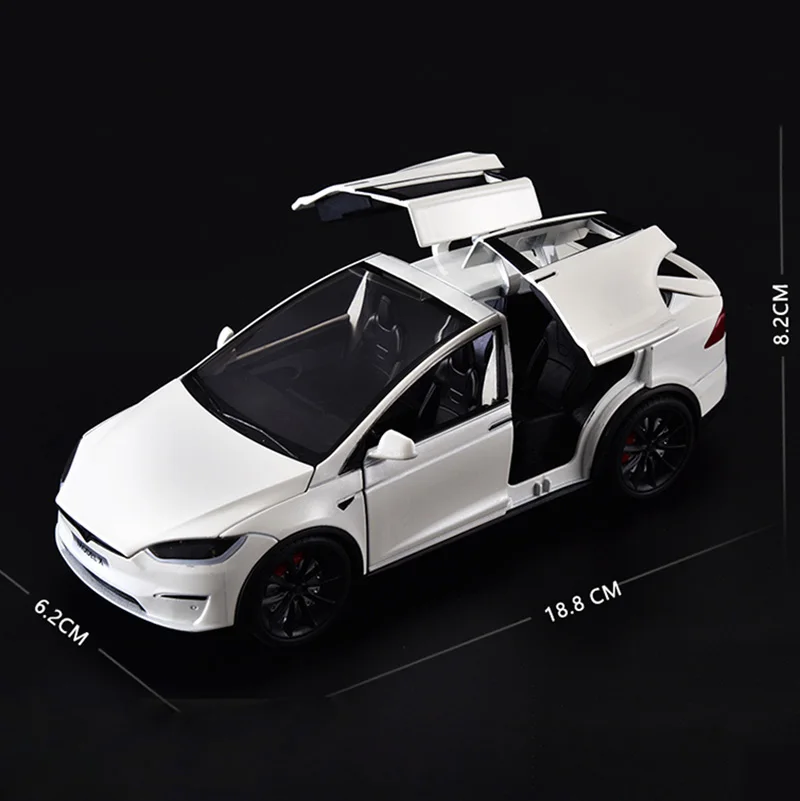 Collection decoration 1 24 scale diecast alloy model car with sound and light pull back metal cars toy