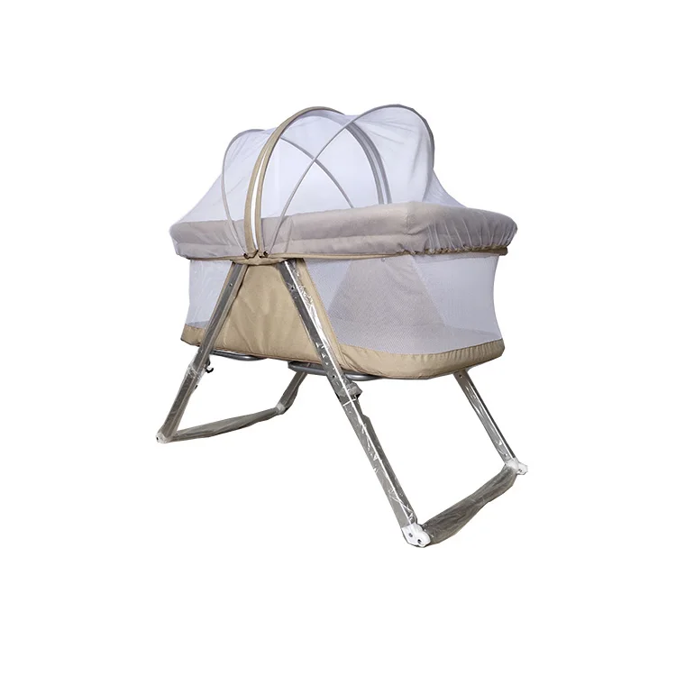 Foldable baby swing cradle Portable mosquito net bed baby bassinet