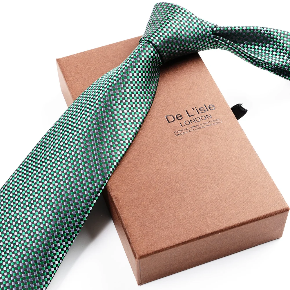 Hamocigia Handmade Fashion Premium Luxury Custom Logo Modern Italian Pure Silk Ties
