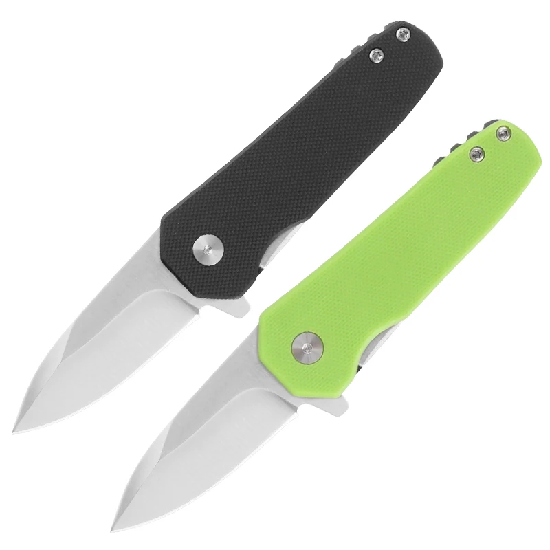 Wholesale price hot sell OEM latest design field camping survival hunting survival G10 handle folding knife