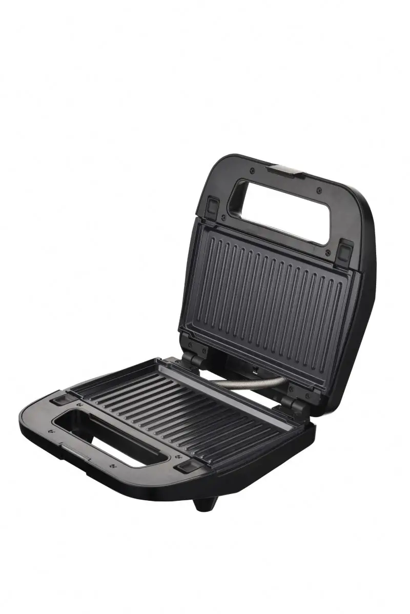 Cool touch housing changeable plate non stick sandwich waffle maker breakfast maker